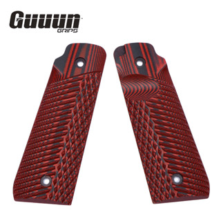 Guuun Ruger Mark IV 22/45 Grips G10 OPS ปีกนกอินทรีย์ เนื้อเพชร