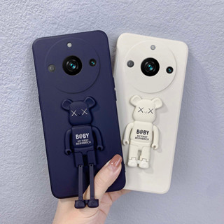 สําหรับ Realme 11 Pro Plus Pro + 5G เคสการ์ตูน ตัวยึด สี่เหลี่ยม ด้าน นิ่ม TPU เคสโทรศัพท์