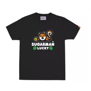 Sugarman เสื้อยืด ทรงหางกระรอกน่ารัก สไตล์ฮ่องกง ลูกกวาด สีเหลือง สําหรับผู้ชาย และผู้หญิง