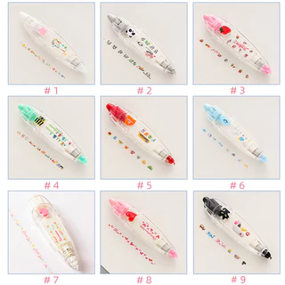 เทปสติกเกอร์ ลายลูกไม้น่ารัก แบบสร้างสรรค์ สําหรับตกแต่ง