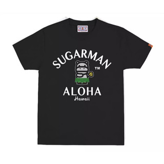 Sugarman เสื้อยืด พิมพ์ลายเป็ด และฮิปโป ฮูลา สไตล์ฮ่องกง สีแคนดี้ สําหรับผู้ชาย และผู้หญิง