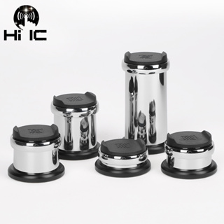 1 ชิ้น HIFI สายไฟเสียง แผ่นปรับได้ ป้องกันการกระแทก แผ่นซับแรงกระแทก แผ่นสั่นสะเทือน ขาตั้งดูดซับ สายรองรับตัวยึดสายไฟ