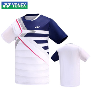 New Yonex ชุดกีฬาวอลเลย์บอล ระบายอากาศ แห้งเร็ว ซับเหงื่อ ใส่สบาย เหมาะกับฤดูร้อน สําหรับผู้ชาย และผู้หญิง 2023