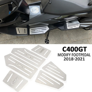 ชุดที่เหยียบเท้า สเตนเลส กันลื่น สําหรับ BMW C400GT 2018-2021