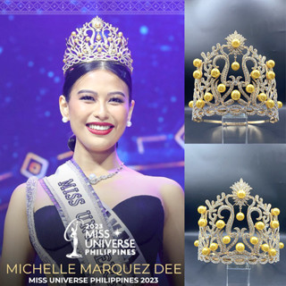 Miss Universe Philippines "La Mer en Majeste" มงกุฎจําลอง ปรับได้ เครื่องประดับผม