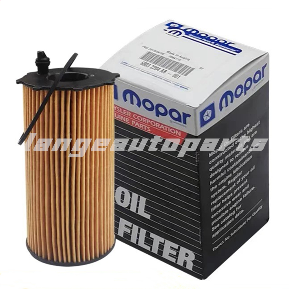 ❤ซื้อ 5 แถม 1❤ ไส้กรองน้ํามันเครื่อง สําหรับ JEEP (ดีเซล) Wrangler JK 2007- Cherokee 2004- DODGE Nitro 68032204Aa