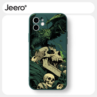 Jeero เคสไอโฟน เคสซิลิโคนนุ่มกันกระแทกน่ารักตลก เคสโทรศัพท์ Compatible for iPhone 15 14 13 12 11 Pro Max SE 2020 X XR XS 8 7 6 6S Plus พลัส HFF3321