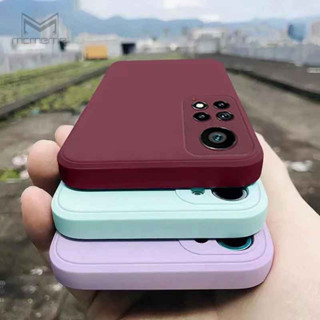 เคสโทรศัพท์ซิลิโคน TPU แบบนิ่ม ผิวด้าน ทรงสี่เหลี่ยม กันกระแทก สําหรับ Xiaomi Redmi 12 Note 12 Pro Note 12s