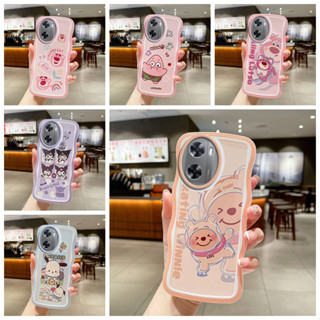 เคสโทรศัพท์มือถือนิ่ม ลายการ์ตูนหมีพูห์น่ารัก สําหรับ oppo A92 A52 A54 4G A55 4G A57 4G A77 4G A57E A77S A57S F1S A59