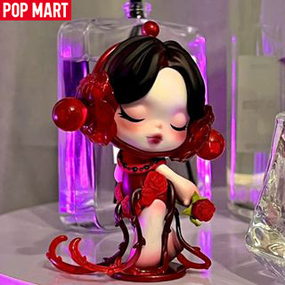 โมเดลฟิกเกอร์ Pop Mart SKULLPANDA Valentines Day Kawaii สําหรับตกแต่งบ้าน