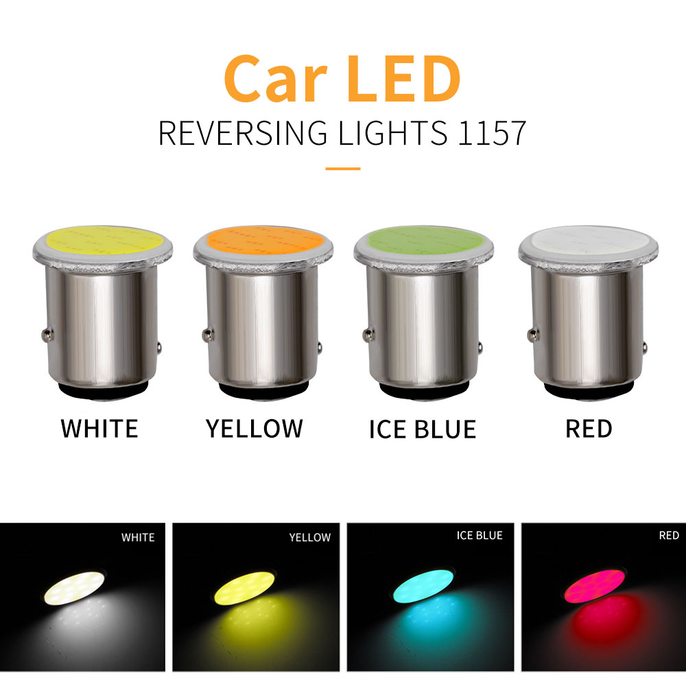 ไฟเลี้ยว ไฟเบรก LED 12V 1157 COB 1157 S25 สําหรับรถยนต์