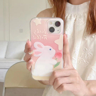 เคสโทรศัพท์มือถือ ลายการ์ตูนกระต่าย สําหรับ iPhone 11 12 12pro 12promax 13 13pro 13promax 14 14pro 14promax