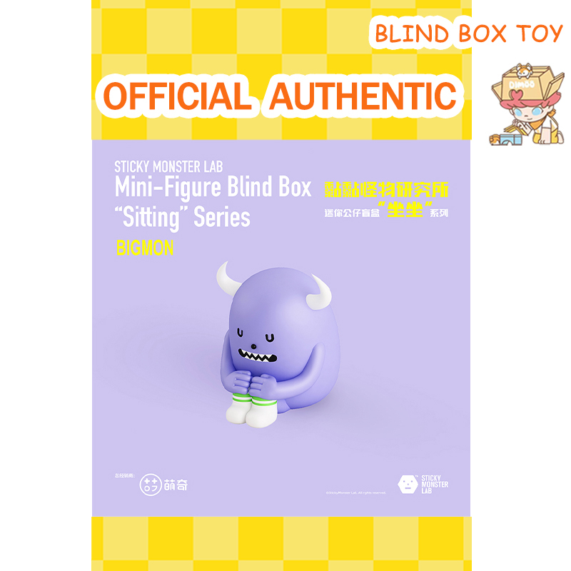 [จัดส่งด่วนจากจุด] Sticky Monster Lab Mini Graphic Blind Box Set SML