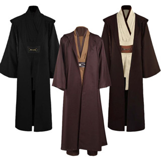 ชุดคอสเพลย์ Obi Wan Kenobi Jedi Knight Robe สําหรับปาร์ตี้ฮาโลวีน