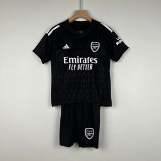 เสื้อกีฬาแขนสั้น ลายทีมชาติฟุตบอล Arsenal 2023-24 ชุดเหย้า สําหรับเด็ก