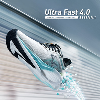 Xtep Ultra Fast 4.0 รองเท้าวิ่ง รองรับแรงกระแทก สําหรับผู้ชาย