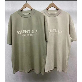 ❤❤❤❤❤ Ss23 เสื้อแขนสั้น พิมพ์ลายตัวอักษร FOG ESSENTIALS