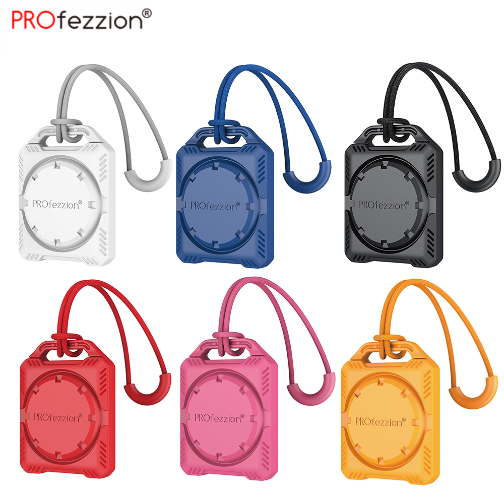 PROfezzion เคส AirTag Case กันน้ํา IPX8 กันน้ํา เคสแท็กอากาศ ที่ยึดป้องกันการสูญหาย ติดบนกล้อง / โดรน / ปลอกคอสัตว์เลี้ยง / กุญแจ / กระเป๋าสตางค์ / กระเป๋าเป้สะพายหลัง