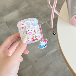 เคสหูฟัง ลายการ์ตูนคิตตี้น่ารัก สําหรับ airpods pro gen 2 1 2 pro 3