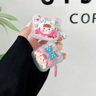 SANRIO เคสหูฟัง ลายการ์ตูน  สําหรับ airpods pro gen 2 1 2 pro 3 case cover Hello kitty melody น่ารัก