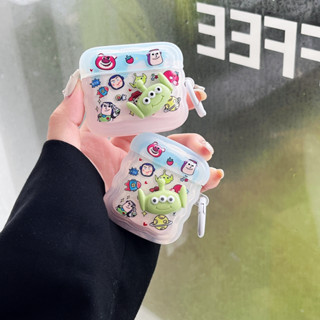 เคสหูฟัง ลายการ์ตูนเอเลี่ยน Toy Story สําหรับ airpods pro gen 2 1 2 pro 3