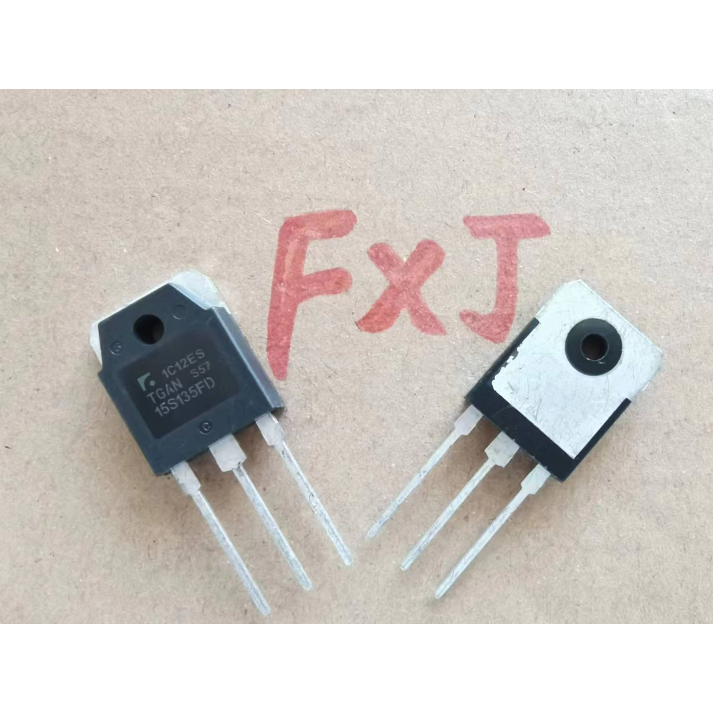ท่อเหนี่ยวนําไฟฟ้า IGBT Tgan15s135fd 15S135FD TO-3P 5 ชิ้น
