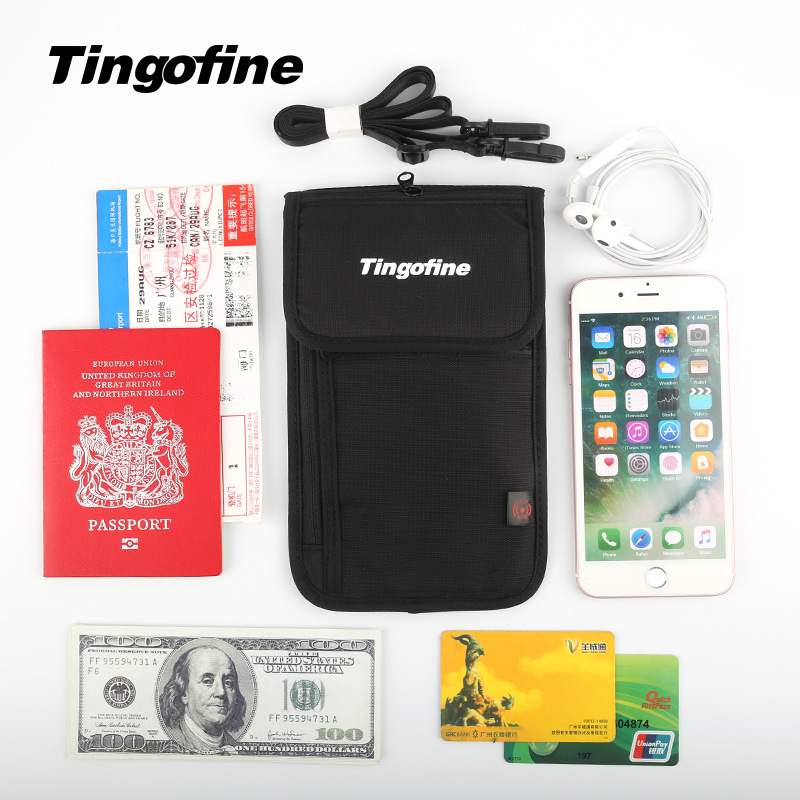 Yipinu กระเป๋าใส่หนังสือเดินทาง ผ้าไนล่อน กันน้ํา กันขโมย สําหรับใส่บัตร RFID