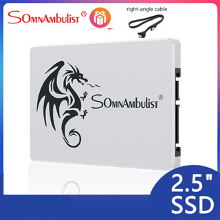 Somnambulist ฮาร์ดไดรฟ์ภายใน SSD 480GB 120GB 240GB 512GB 128GB 256GB SATA3 สีขาว สําหรับแล็ปท็อป คอมพิวเตอร์