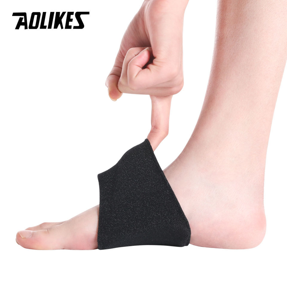 Aolikes High Arch Cushion Plantar Fasciitis Arch Pad สนับสนุน Insoles แขนสําหรับบรรเทาอาการปวดแบนแก้ไขเท้า Pads ราคา ถูกที่สุด ดีลบีเคเค แกลเลอรีภาพที่ 3