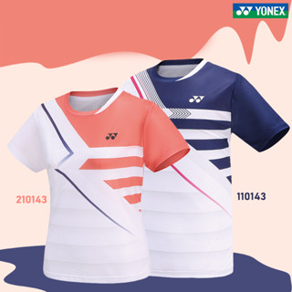 ใหม่ Yonex ชุดกีฬาแบดมินตัน แขนสั้น ระบายอากาศ แห้งเร็ว ดูดซับเหงื่อ ใส่สบาย สําหรับผู้ชาย และผู้หญิง 2023