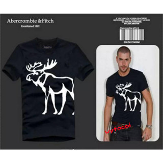 Abercrombie แฟชั่นเสื้อยืดแขนสั้นผู้ชาย