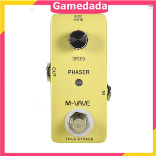 Dada M-VAVE PHASER แป้นเหยียบเอฟเฟคกีตาร์ อนาล็อก โลหะผสมสังกะสี