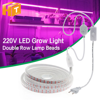 แถบไฟ LED 2835 AC220V กันน้ํา 1 ม. 2 ม. 3 ม. 4 ม. 5 ม. 6 ม. 8 ม. 10 ม.