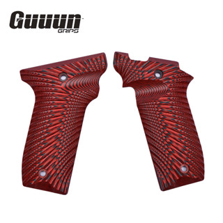 Guuun G10 Grips สําหรับ S&amp;W Victory 22 SW22 Grips พื้นผิวกันแดด