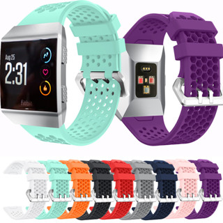 สายนาฬิกาข้อมือซิลิโคน แบบนิ่ม สําหรับ Fitbit Ionic Straps Watchba