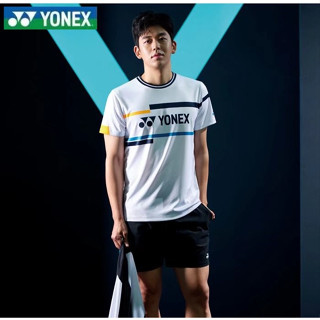 เสื้อกีฬาแบดมินตัน Yonex ระบายอากาศได้ดี แบบแห้งเร็ว ดูดซับเหงื่อ แฟชั่นฤดูร้อน สําหรับผู้ชาย และผู้หญิง 2023