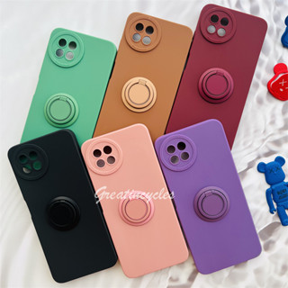 Itel S23 S665L เคสซิลิโคน TPU สีสันสดใส ฝาครอบกล้อง พร้อมแหวนแม่เหล็กยึดโทรศัพท์ในรถยนต์