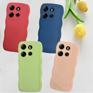 เคสโทรศัพท์มือถือแบบนิ่ม TPU ลายสก๊อต สีพื้น สําหรับ Tecno pova 4 pova 2 pova neo le6 spark 10 pro Infinix note 30 4G 5G note 30i hot 30i