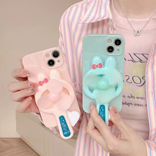 เคสโทรศัพท์มือถือ ลายการ์ตูนพัดลมน่ารัก สําหรับ iPhone 7 8plus x xr xsmax 11 pro max 12 12pro 12promax 13 13pro 13promax 14 14plus 14promax