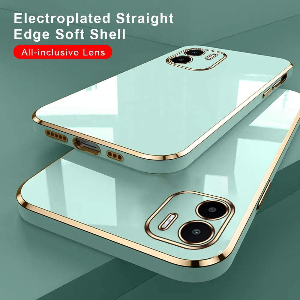 Xiaomi Redmi A3 A2 A2 + A1 A1 + ป้องกันการตก TPU ชุบ ป้องกันเต็มรูปแบบ ซิลิโคน เคส