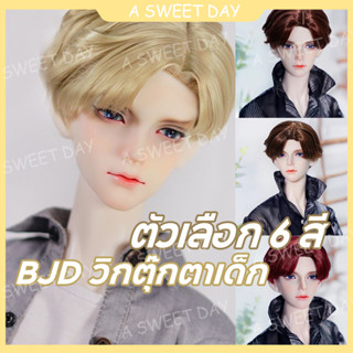 [DOLL Wig] bjd WIG วิกผม ผ้าไหมเทียม อุณหภูมิสูง 3 จุด 4 จุด