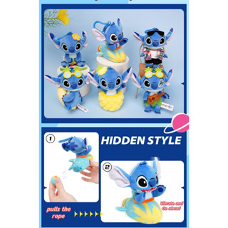 กล่องสุ่ม ตุ๊กตาดิสนีย์ Stitch Potdemiel ของเล่นสะสม สําหรับเด็ก