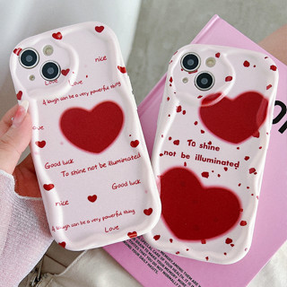 เคสไอโฟน เคสiPhone เคส 11 iphone เคสไอโฟน การ์ตูนน่ารัก case iPhone14 13 คู่รัก ขอบครีม หัวใจสีแดงที่เรียบง่าย เคสไอโฟน12 เคสไอโฟน7พลัส เคสไอโฟน11 เคสiPhone14Pro caseiPhone13promax เคสไอโฟนxr 14PROMAX casei12 เคสi11 se2020 case เคสคู่