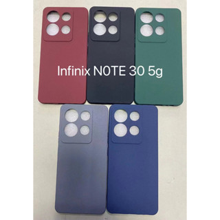 สําหรับ Infinix Note 30 Pro 5G เคสโทรศัพท์ TPU นิ่ม ทึบ เคลือบ เคสโทรศัพท์ ลายนิ้วมือ เคสป้องกัน