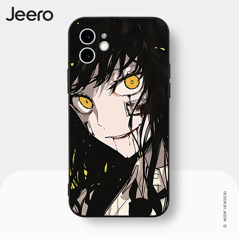 Jeero เคสไอโฟน เคสซิลิโคนนุ่มกันกระแทกการ์ตูนอนิเมะตลก เคสโทรศัพท์ Compatible for iPhone 16 15 14 13 12 11 Pro Max SE 2020 X XR XS 8 7 Plus พลัส HFE2544