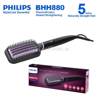 Philips StyleCare Essential BHH880 เครื่องหนีบผม พร้อมไฟแสดงสถานะ LED เทคโนโลยี ThermoProtect