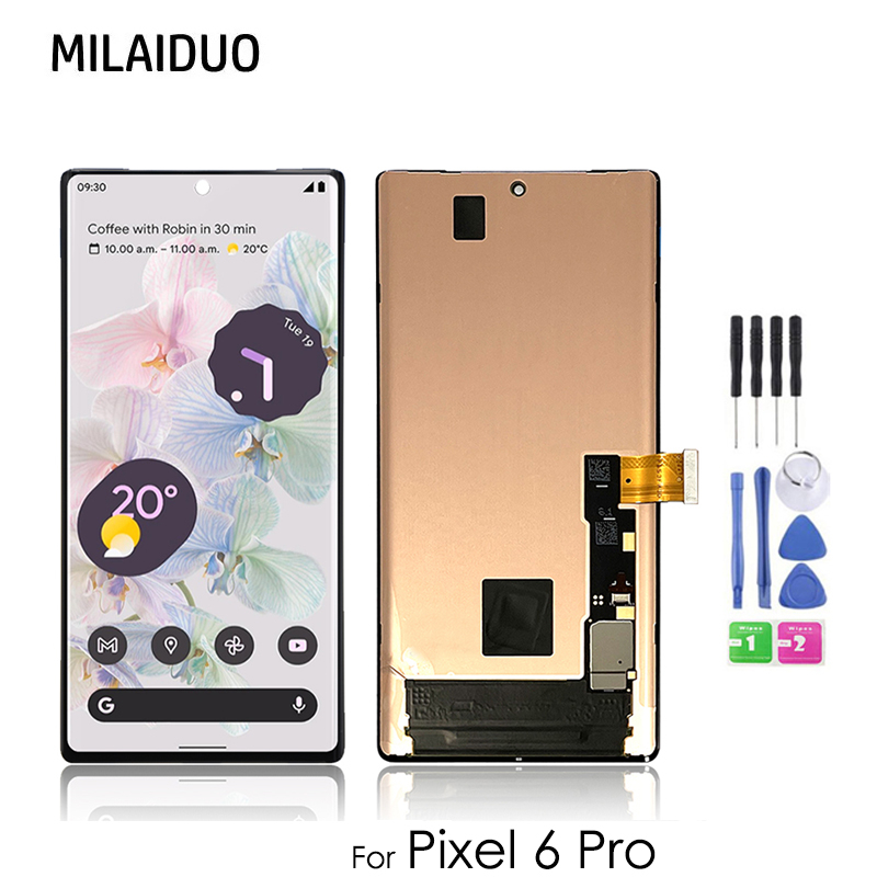 Amoled หน้าจอสัมผัส LCD 6.71 นิ้ว แบบเปลี่ยน สําหรับ Google Pixel 6 Pro