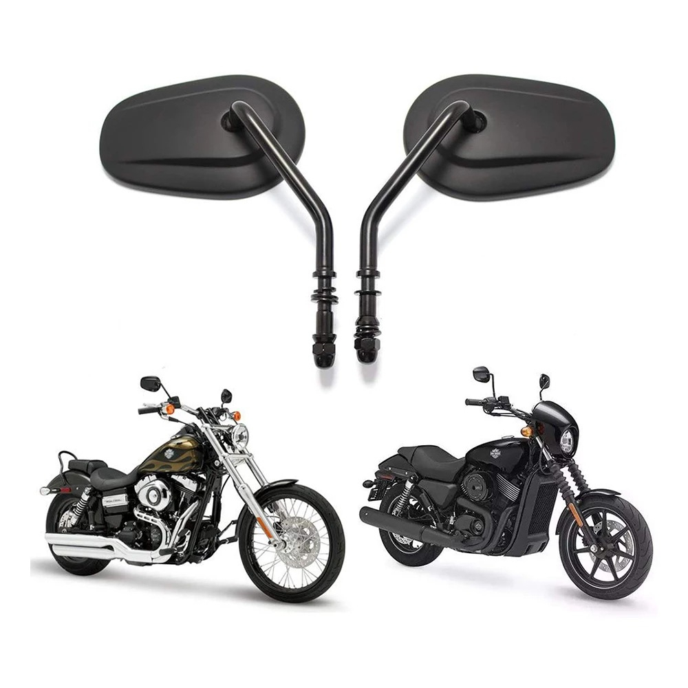 กระจกรถจักรยานยนต์ทรงเรโทร BD300 สําหรับ Harley 883 กระจกมองหลังดัดแปลงใต้แฮนด์