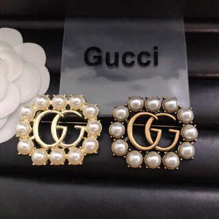 Gucci เข็มกลัดทองแดง ชุบทอง คุณภาพสูง หรูหรา102959