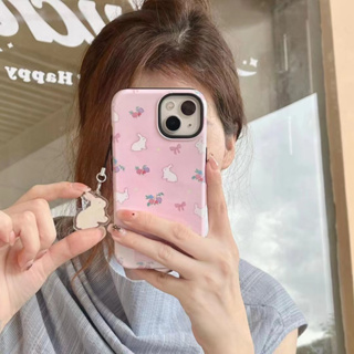 เคสโทรศัพท์มือถือ ลายการ์ตูนกระต่าย สําหรับ iPhone 11 12 12pro 12promax 13 13pro 13promax 14 14pro 14promax